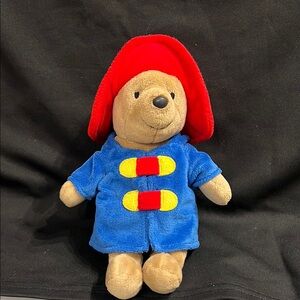 My First Paddington Bear Small Plush Red Hat Blue Jacket 🔴3/$15